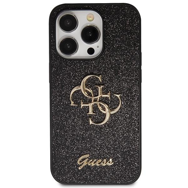 Кейс Guess GUHCP14LHG4SGK за iPhone 14 Pro черен Glitter