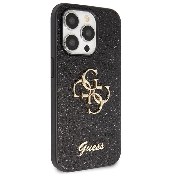 Кейс Guess GUHCP14LHG4SGK за iPhone 14 Pro черен Glitter