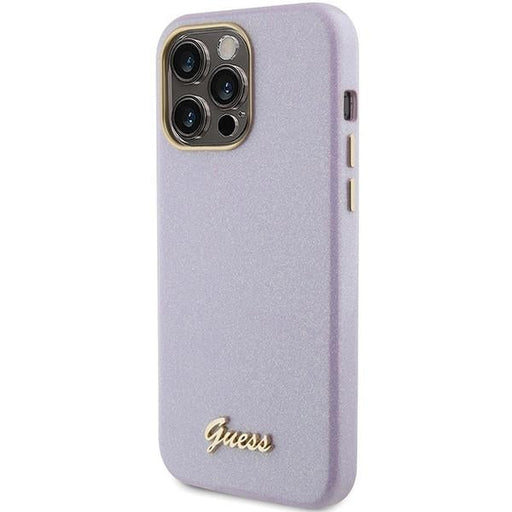 Кейс Guess GUHCP15XPGMCSL за iPhone 15 Pro Max 6.7 лилав /