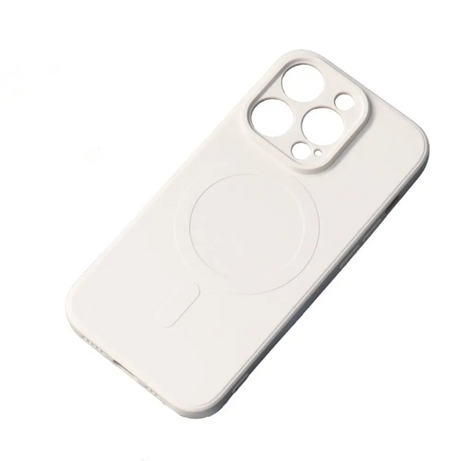 Кейс HQWear Silicone Case MagSafe за iPhone 14 Plus бежов
