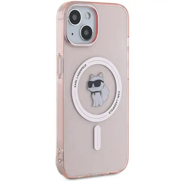 Кейс Karl Lagerfeld IML Choupette MagSafe за iPhone