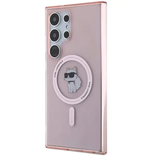 Кейс Karl Lagerfeld IML Choupette MagSafe за Samsung