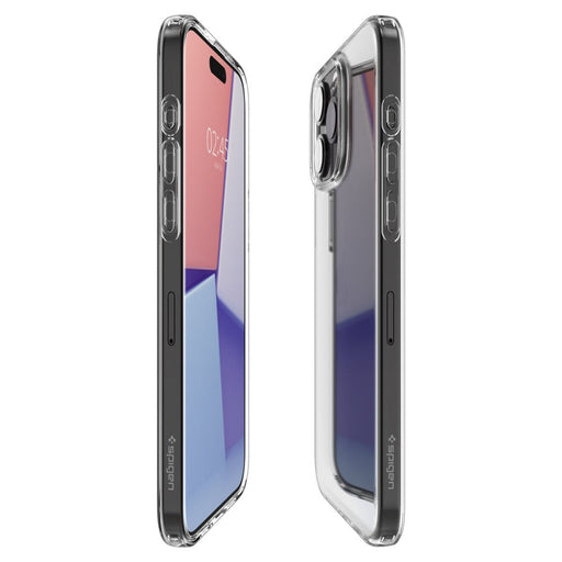 Кейс Spigen Crystal Flex за iPhone 15 Pro crystal clear