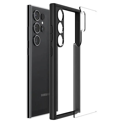 Кейс Spigen Ultra Hybrid за Samsung Galaxy S24 матово черен