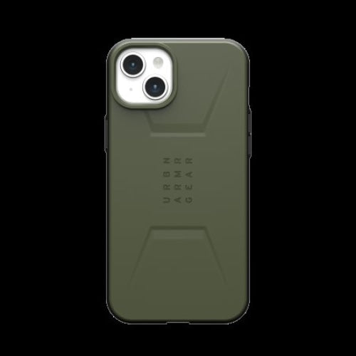 Кейс UAG Civilian Magsafe за iPhone 15 Plus зелен