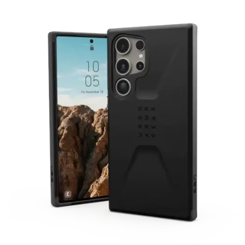 Кейс UAG Civilian за Samsung Galaxy S24 Ultra черен