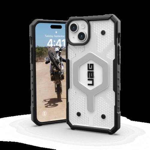 Кейс UAG Pathfinder Magsafe за iPhone 15 Plus ice