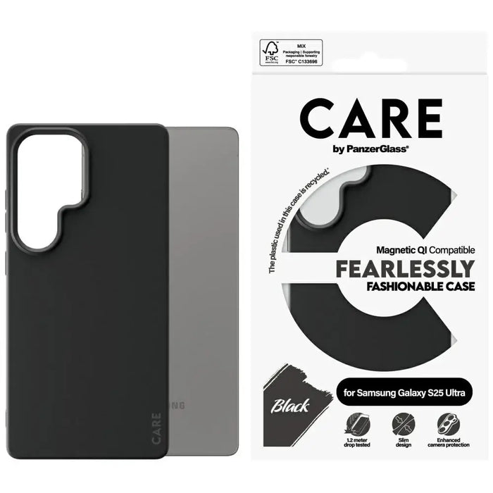 Кейс CARE by PanzerGlass Fashion QI за Samsung Galaxy S25