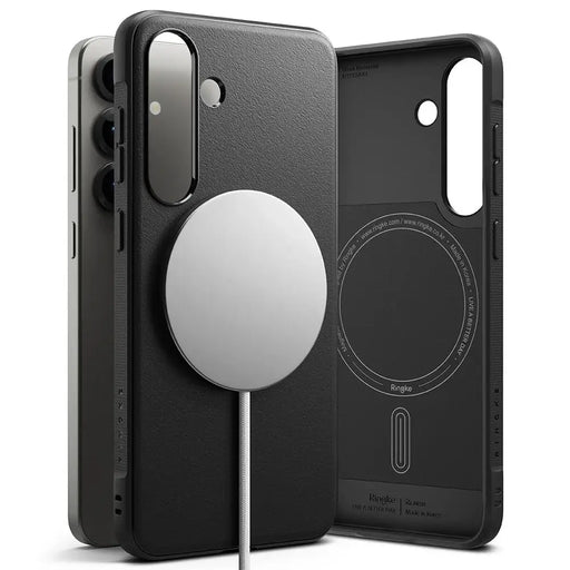 Кейс Ringke Onyx MagSafe за Samsung Galaxy S25 - черен