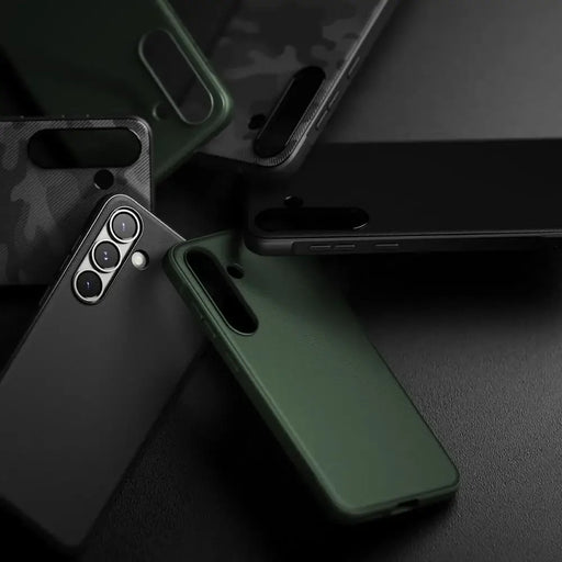 Кейс Ringke Onyx за Samsung Galaxy S25 - черен камуфлаж