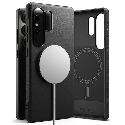 Кейс Ringke Onyx MagSafe за Samsung Galaxy S25 Ultra - черен