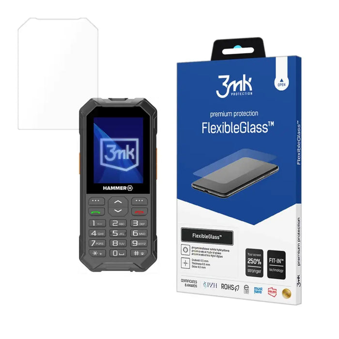 Хибридно стъкло 3mk FlexibleGlass за MyPhone Hammer 6