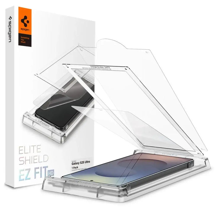 Хибридно стъкло Spigen Elite Shield EZ FIT за Samsung