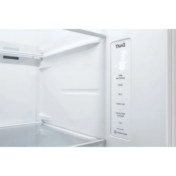 Хладилник с фризер LG GSLV71SWTE SbS