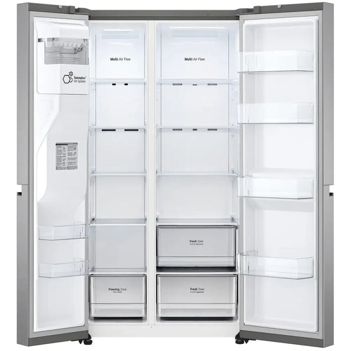 Хладилник Side-by-Side LG GSLV50PZXE 635 l E No Frost Инокс