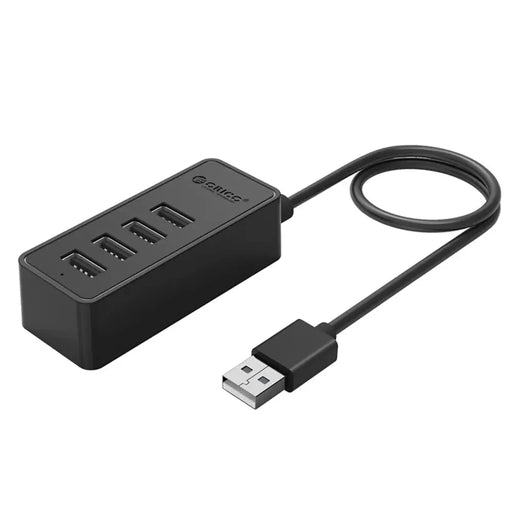 Хъб Orico W5P-U2-030 4x USB-A 2.0 30см - черен