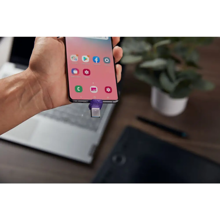 KINGSTON 128GB DataTraveler microDuo 3C 200MB/s двоен USB-A