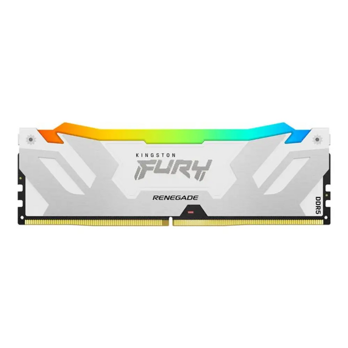 KINGSTON 16GB 8000MT/s DDR5 CL38 DIMM FURY Renegade RGB Бял