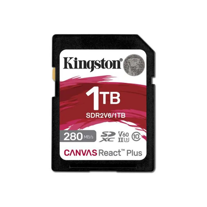 KINGSTON 1TB Canvas React Plus SDXC UHS-II 280R/150W U3 V60