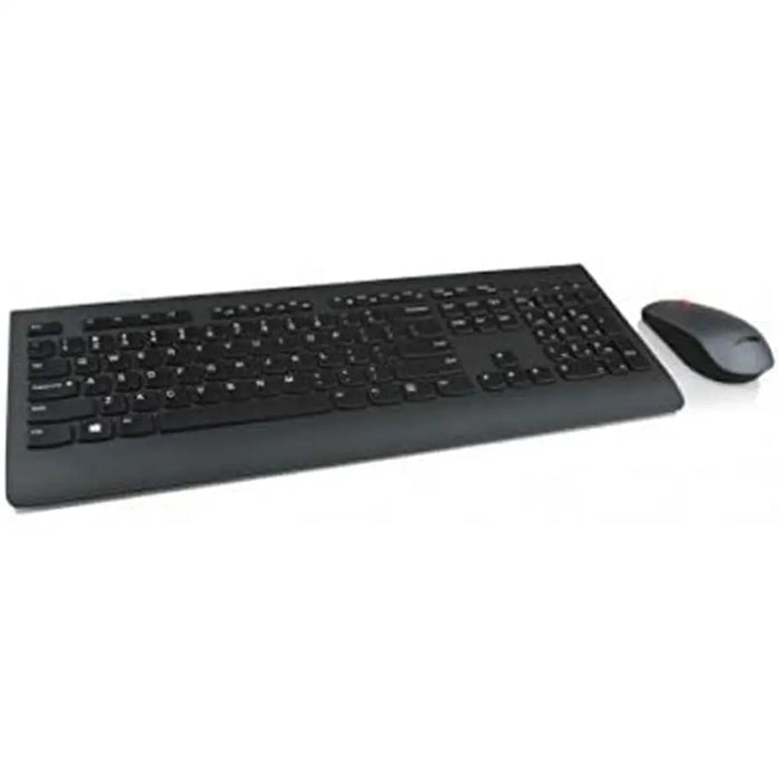 Kлаиатура с безжична мишка Lenovo 4X30H56823 Испанска Qwerty