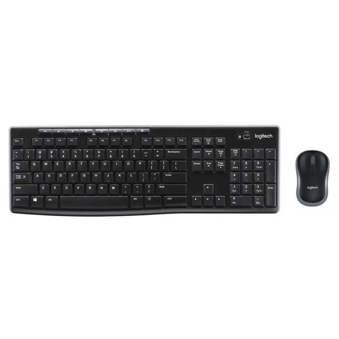 Kлаиатура с безжична мишка Logitech MK270 Azerty френски