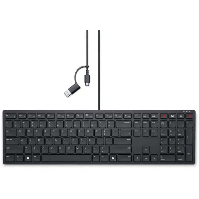 Клавиатура DELL KB525C Office USB QWERTY US International