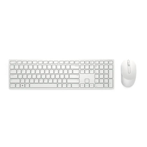 Клавиатура Dell KM5221W-WH-SPN Бял Черен Испанска Qwerty