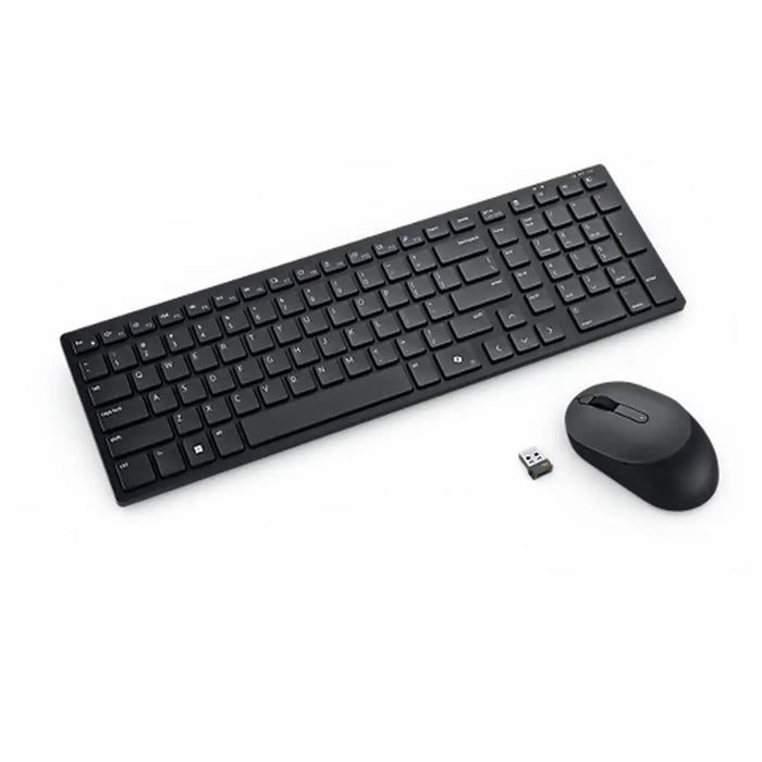 Клавиатура Dell KM555 BLK SPN Черен Испанска Qwerty QWERTY