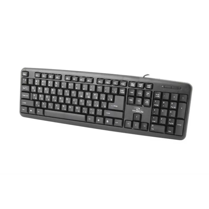 Клавиатура Esperanza TKR101 Office USB QWERTY английски