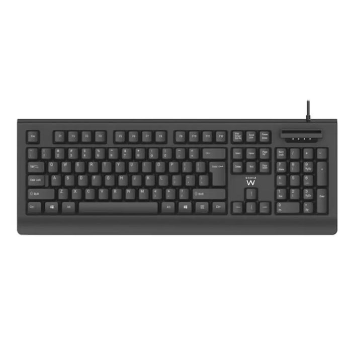 Клавиатура Ewent EW3286 Черен Испанска Qwerty QWERTY