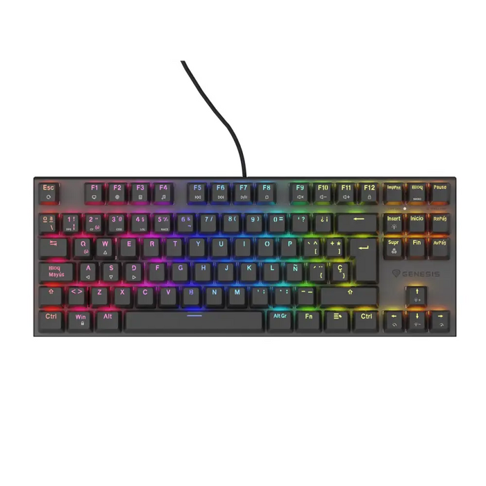 Клавиатура Genesis NKG-2155 Черен Испанска Qwerty