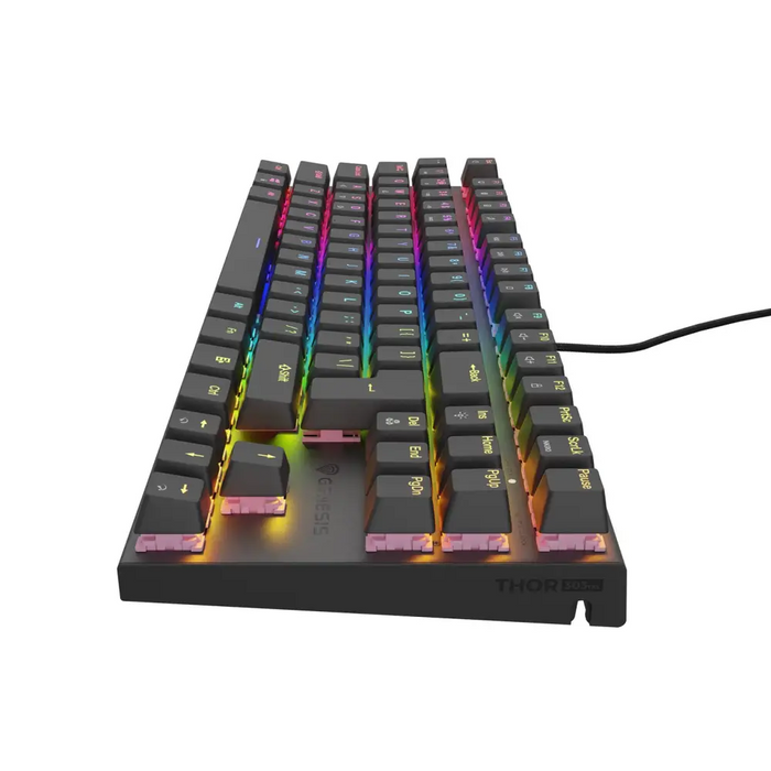 Клавиатура Genesis NKG-2155 Черен Испанска Qwerty