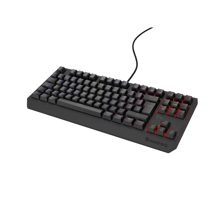 Клавиатура Genesis Thor 230 TKL Черен Испанска Qwerty
