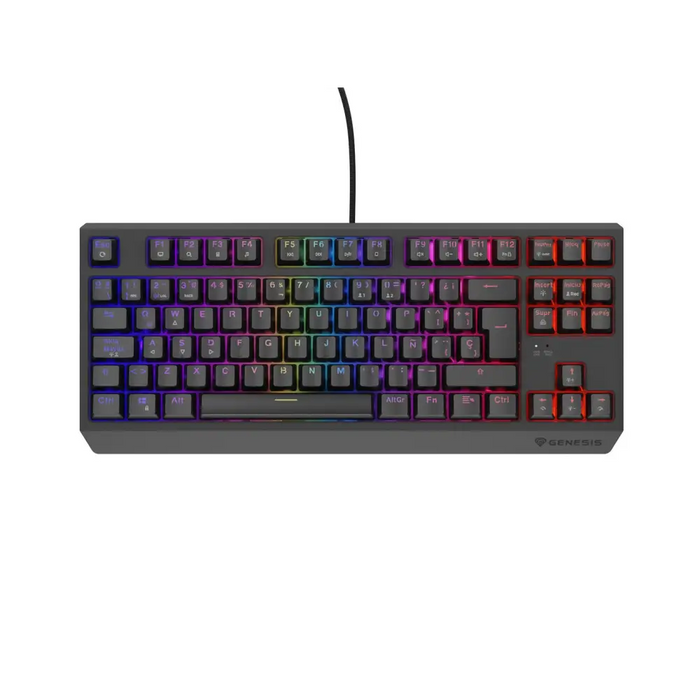 Клавиатура Genesis Thor 230 TKL Черен Испанска Qwerty