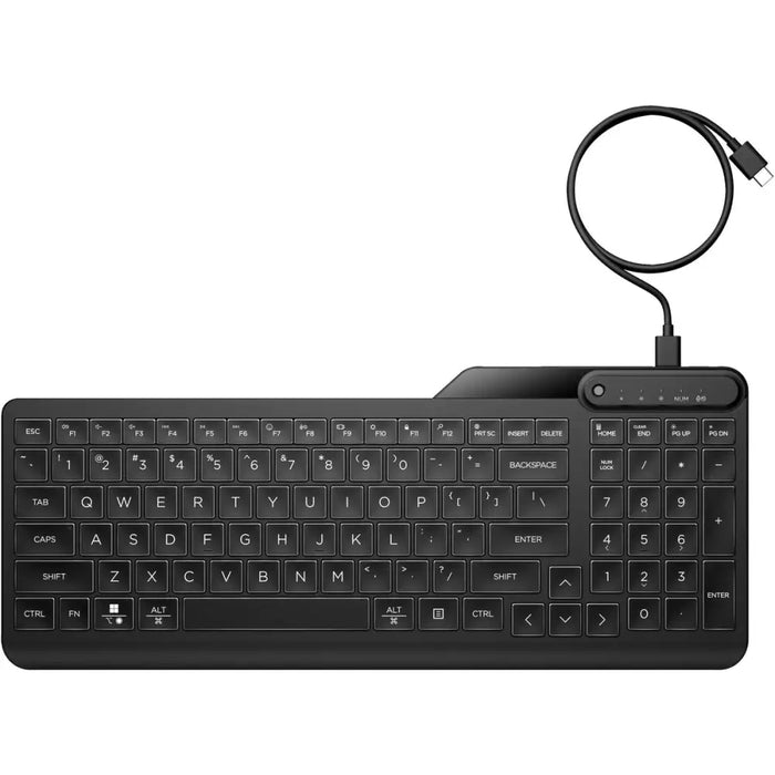 Клавиатура HP 7N7C1AA Черен Qwerty US