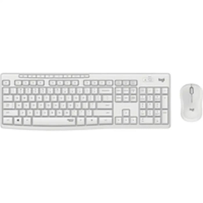 Клавиатура Logitech 920-009823 Бял Испанска Qwerty QWERTY
