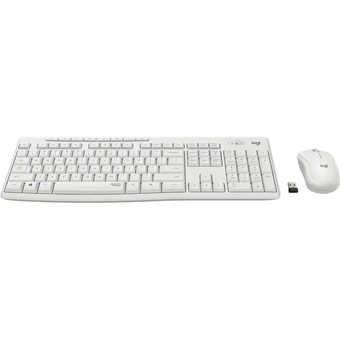 Клавиатура Logitech 920-009823 Бял Испанска Qwerty QWERTY