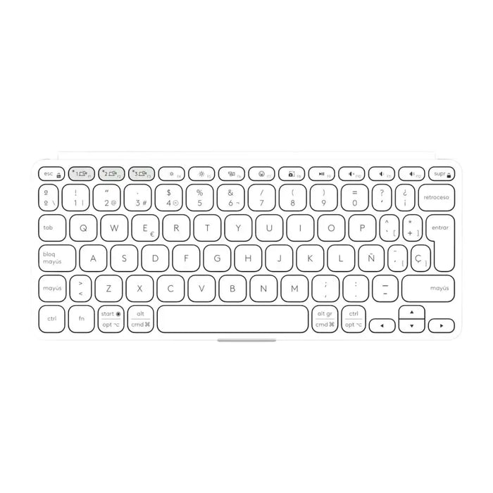 Клавиатура Logitech 920-012974 Бял Сив QWERTY