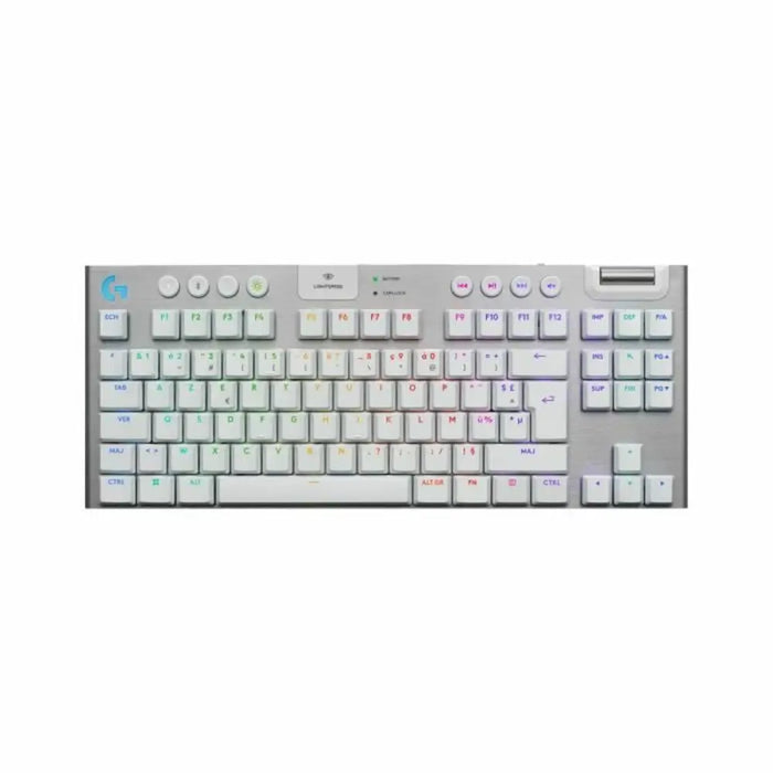 Клавиатура Logitech G915 X Бял френски AZERTY
