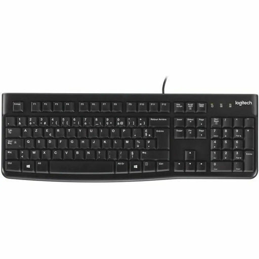 Клавиатура Logitech K120 Черен френски AZERTY