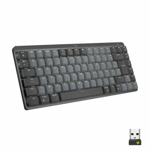 Клавиатура Logitech MX Mini френски Тъмно сив AZERTY AZERTY