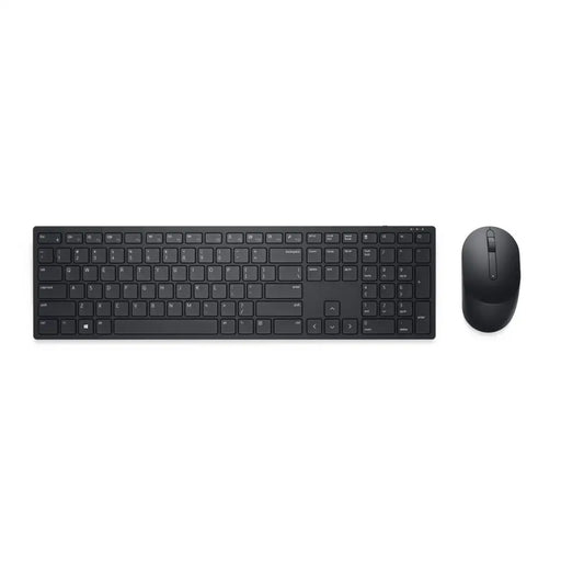Клавиатура с мишка Dell KM5221WBKB SPN Черен Испанска Qwerty