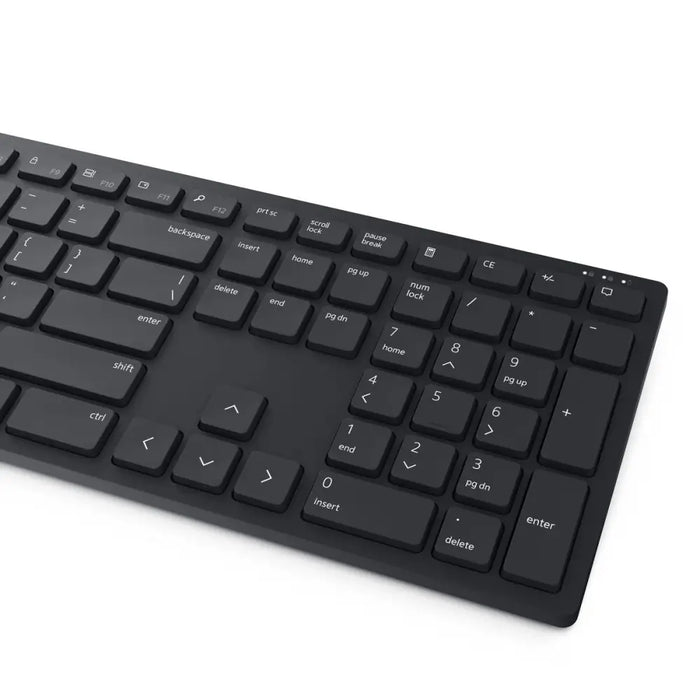 Клавиатура с мишка Dell KM5221WBKB SPN Черен Испанска Qwerty
