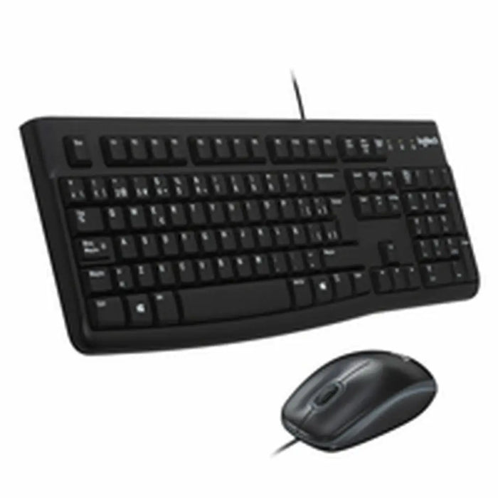 Клавиатура с мишка Logitech 920 002550 Черен Испанска Qwerty