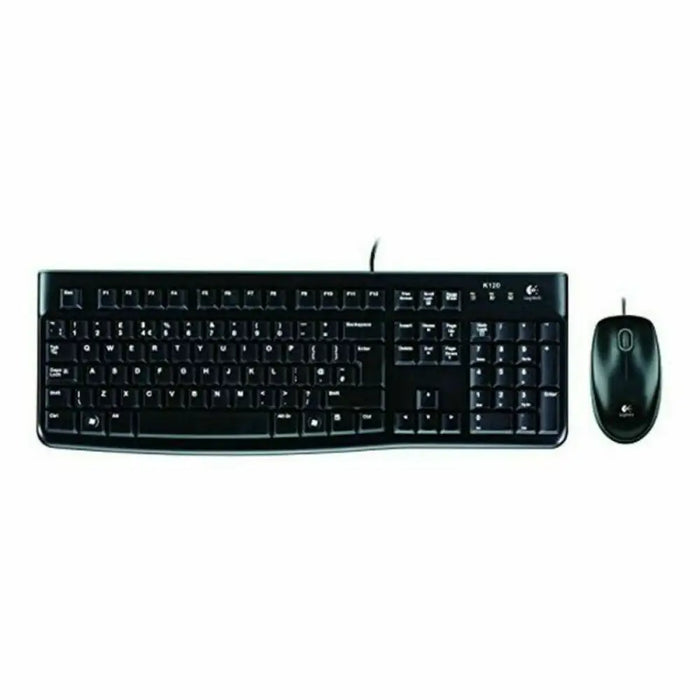 Клавиатура с мишка Logitech 920 002550 Черен Испанска Qwerty