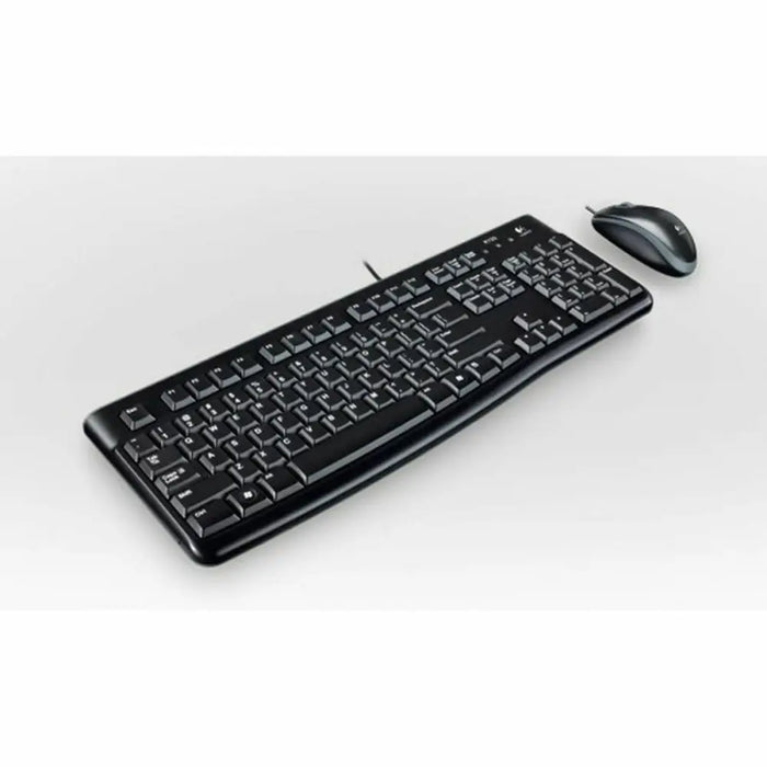 Клавиатура с мишка Logitech 920 002550 Черен Испанска Qwerty