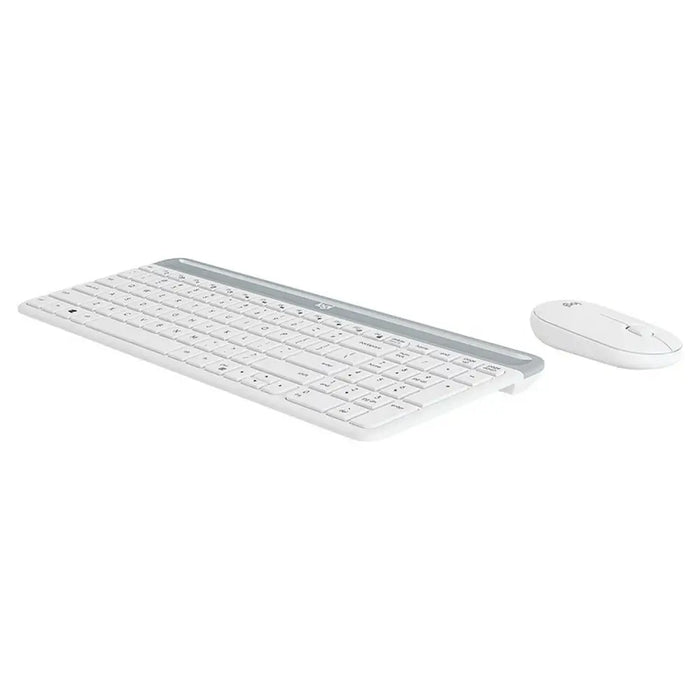 Клавиатура с мишка Logitech MK470 Бял френски AZERTY