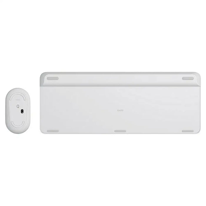 Клавиатура с мишка Logitech MK470 Бял френски AZERTY
