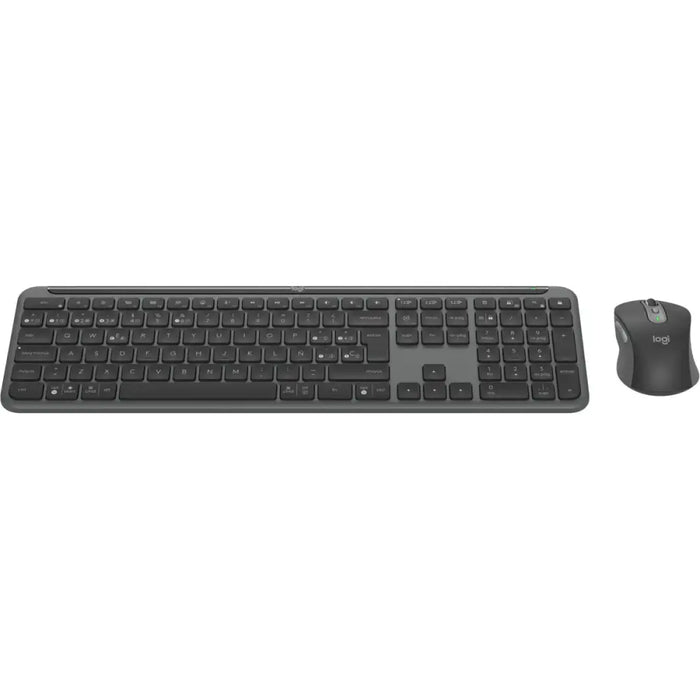 Клавиатура с мишка Logitech MK950 Графит Испанска Qwerty
