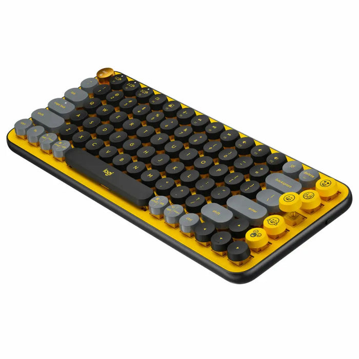 Клавиатура Logitech POP френски Жълт AZERTY